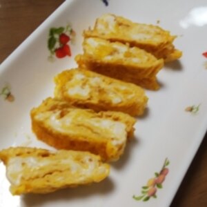 使わなかった納豆のたれは卵焼きへ☆